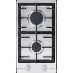 Miele CS 1012-2 G - Piano cottura a gas ProLine, inox, 2 fiamme, 28,8 cm (CS1012-2GED)