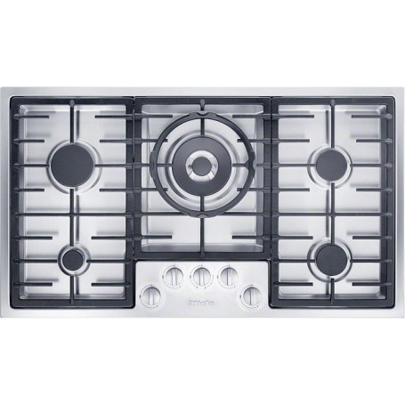 Miele KM 2052 G - piano cottura a gas, inox, 90 cm (KM2052ED)