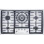 Miele KM 2052 G - piano cottura a gas, inox, 90 cm (KM2052ED)