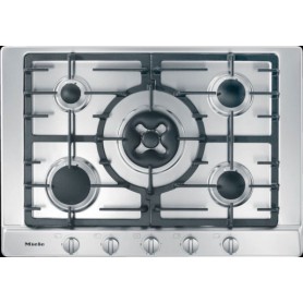 Miele KM 2034 G - piano cottura a gas, inox, 75 cm (KM2034ED)