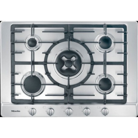 Miele KM 2034 G - piano cottura a gas, inox, 75 cm (KM2034ED)