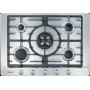 Miele KM 2034 G - piano cottura a gas, inox, 75 cm (KM2034ED)