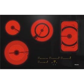 Miele KM 6564 FL - piano cottura elettrico, filo, zona rostiera, WiFi, 79,2 cm (KM6564FLSW) (KM 6564 FL_promo)
