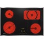 Miele KM 6542 FR - piano cottura elettrico, cornice, zona tostatura, WiFi, 74,4 cm (KM6542FRED)