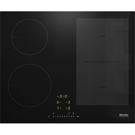 Miele KM 7404 FX - piano cottura a induzione, filo, Combizone, WiFi, 59,2 cm (KM 7404 FX_promo)