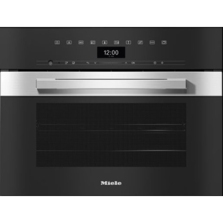 Miele DGC 7440 HC Pro - forno a vapore, acciaio inox Cleansteel, camera di cottura acciaio inox (DGC7440HCEDCLST)