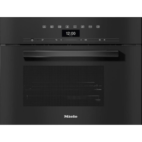 Miele DG 7440 - Forno a vapore, nero ossidiana, sottovuoto, 60 x 45 cm (DG7440OBSW)