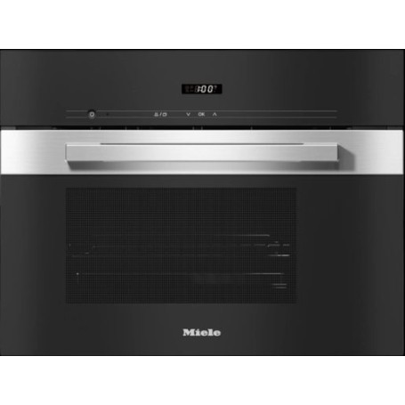 Miele DG 2840 - Forno a vapore , acciaio inossidabile Cleansteel, 60 x 45 cm (DG2840EDCLST)