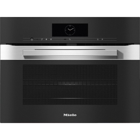 Miele H 7840 BM - Forno con microonde, acciaio inox Cleansteel, 60 x 45 cm (H7840BMEDCLST)
