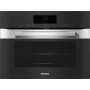 Miele H 7840 BM - Forno con microonde, acciaio inox Cleansteel, 60 x 45 cm (H7840BMEDCLST)