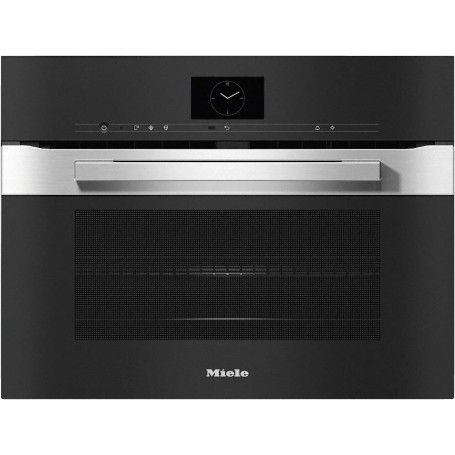 Miele H 7640 BM - Forno con microonde, acciaio inox Cleansteel, 60 x 45 cm (H7640BMEDCLST)