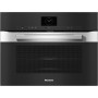 Miele H 7640 BM - Forno con microonde, acciaio inox Cleansteel, 60 x 45 cm (H7640BMEDCLST)