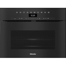 Miele H 7440 BMX - Forno con microonde, nero ossidiana, pirolisi, 60 x 45 cm (H7440BMXOBSW)