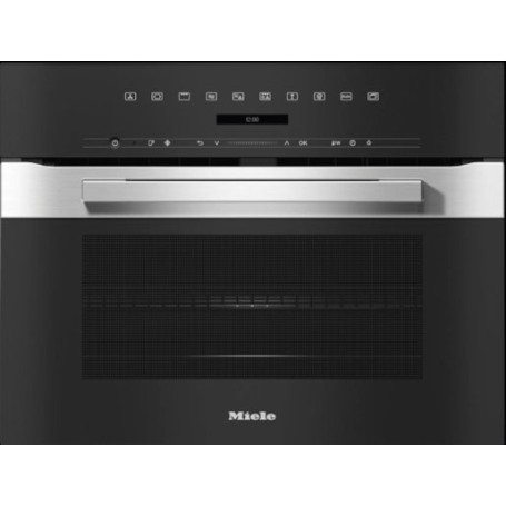 Miele H 7240 BM - Forno con microonde, acciaio inox Cleansteel, 60 x 45 cm (H7240BMEDCLST)