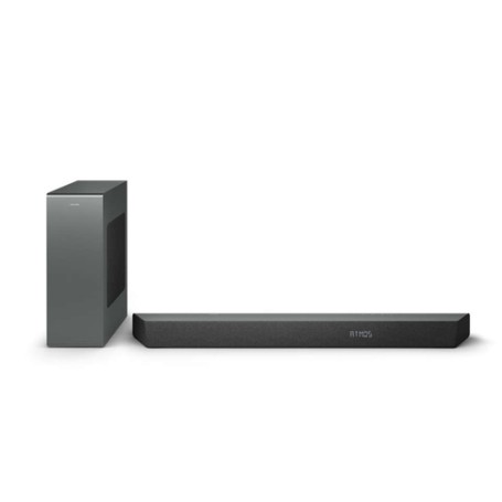 Philips TAB8507B/10 altoparlante soundbar Antracite 3.1 canali 600 W (TAB8507B/10)