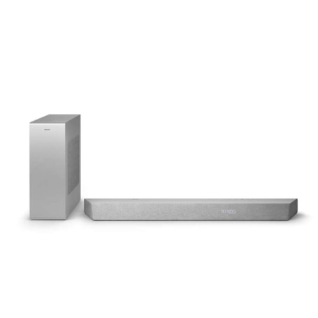 Philips TAB8507/10 altoparlante soundbar Argento 3.1 canali 600 W (TAB8507/10)