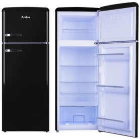 Amica VD 1442 AB frigorifero con congelatore Libera installazione 213 L E Nero (VD 1442 AB)