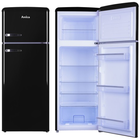 Amica VD 1442 AB frigorifero con congelatore Libera installazione 213 L E Nero (VD 1442 AB)