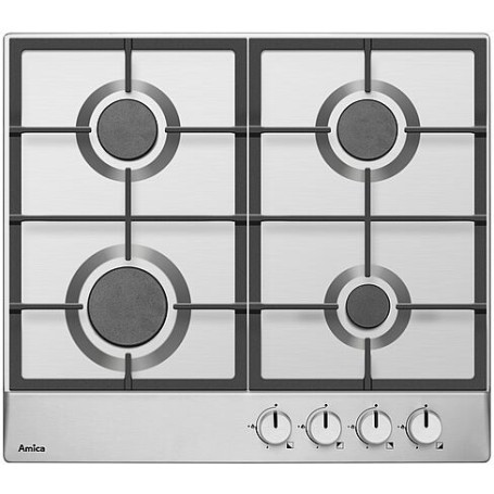 Amica KMG 13159 E Acciaio inossidabile Da incasso 60 cm Gas 4 Fornello(i) (KMG13159E)