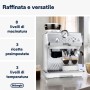 De’Longhi EC 9155.W macchina per caffè Automatica Strumento per preparare il caffè sottovuoto 1,5 L (EC 9155.W)