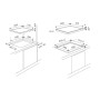 Küppersbusch KI 6800.1 MR, induzione su tutta la superficie 60 cm (Miradur), senza cornice