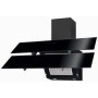 Oranier Duo 90 S Cappa aspirante a parete Nero 557 m³/h B (9956 93)