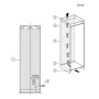 Miele K 7738 D - frigorifero da incasso con congelatore, chiusura rallentata (K7738D)