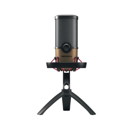 CHERRY UM 9.0 PRO RGB Nero, Rame Microfono da tavolo (JA-0720)