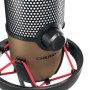 CHERRY UM 9.0 PRO RGB Nero, Rame Microfono da tavolo (JA-0720)
