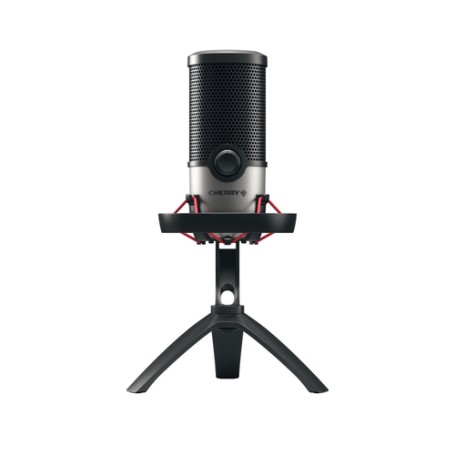CHERRY UM 6.0 ADVANCED Nero, Argento Microfono da tavolo (JA-0710)