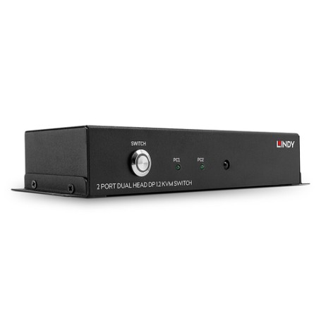 Lindy 39306 switch per keyboard-video-mouse (kvm) Nero (39306)