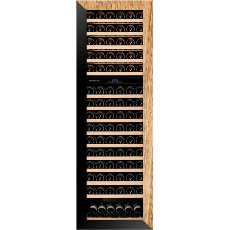 Dunavox DAVG-114.288DOP.TO Glance-114 Cantina vini da incasso cm. 59 - 114 bottiglie - nero