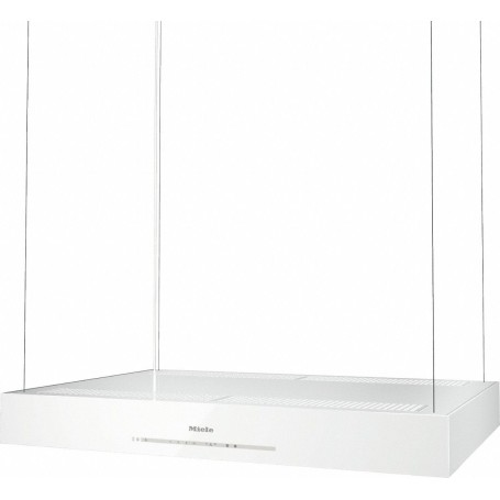 Miele DA 6708 D Aura Edition 6000 - Cappa ad isola, bianco brillante, WiFi, 100 cm (DA6708DBRWS)