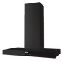 Miele DA 6698 W Puristic Edition 6000 - cappa a parete, nero ossidiana, WiFi, 90 cm (DA6698WOBSW)