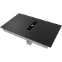 Respekta Calima KMCH7800I-45 Cappa aspirante per piano cottura a induzione autosufficiente, larghezza 83 cm