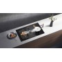 Respekta Calima KMCH7800I-45 Cappa aspirante per piano cottura a induzione autosufficiente, larghezza 83 cm