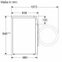 Siemens WG44G2Z20 Lavatrice a carica frontale da 9 kg, larghezza 59,8 cm