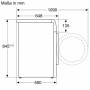 Bosch WGB256A40 10 kg a carica frontale, larghezza 60 cm, 1600 giri/min