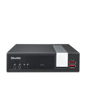 Shuttle XPС slim DL20N barebone per PC/stazione di lavoro 1.35L sized PC Nero N4505 2,9 GHz (DL20N)