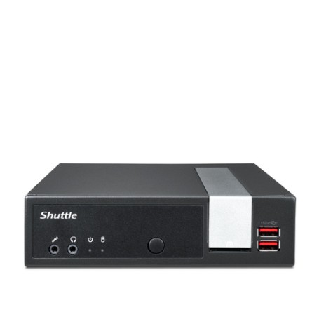 Shuttle XPС slim DL20N barebone per PC/stazione di lavoro 1.35L sized PC Nero N4505 2,9 GHz (DL20N)