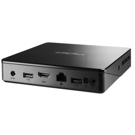 Shuttle XPC nano NS02EV2 DDR3L-SDRAM RK3368 Mini PCI Rockchip 2 GB 16 GB eMMC Android 8.1 Mini PC Nero (PFB-NS02E041)