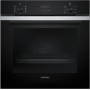 SIEMENS HB273ABS3 - FORNO iQ300, NERO/ACCIAIO INOX, PIROLISI, 5 ANNI GARANZIA, 60 CM