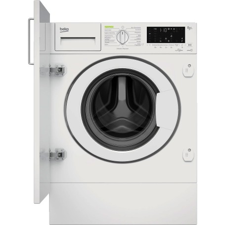 Beko WDWI85141 Lavasciuga da incasso 5kg/8kg, larghezza 60 cm, 1400 giri/min