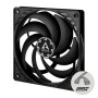 ARCTIC P12 Slim PWM PST Case per computer Ventilatore 12 cm Nero 1 pz (ACFAN00187A)