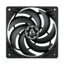 ARCTIC P12 Slim PWM PST Case per computer Ventilatore 12 cm Nero 1 pz (ACFAN00187A)
