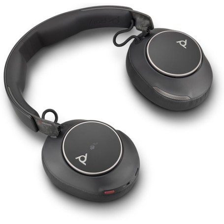POLY Cuffie Voyager Surround 80 UC con connettore USB-C certificate per Microsoft Teams + adattatore USB-C/A (220117-01)