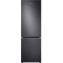 Samsung RL34C602CB1/EG - combinazione frigo/congelatore, 185 cm, 344 ℓ, Premium Black Steel