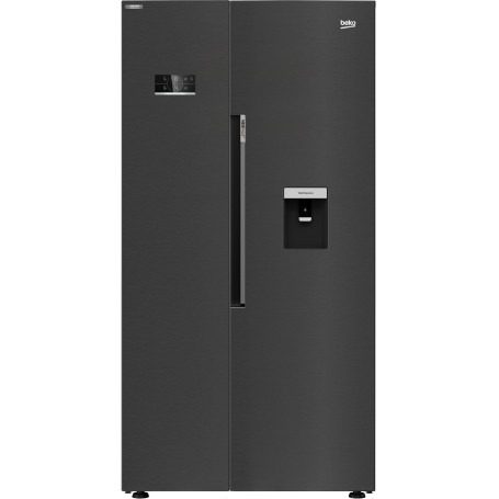 BEKO GN163241XBRN, affiancati (acciaio inossidabile (scuro))