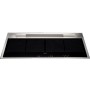 Falmec Sintesi, versione inox, piano cottura a induzione con aspirazione integrata, 88 cm