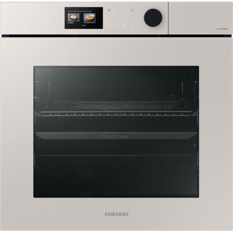 Forno da incasso Samsung NV7B7997ADA/U1, pirolisi, DualCook, Beige Satinato